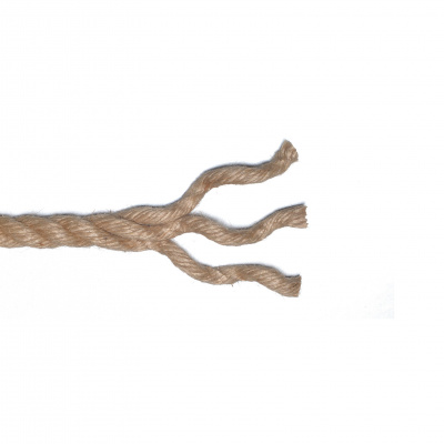 Веревка джутовая Д кр.3-прядн.d.  6 мм на кат. 200 мм (300 м)