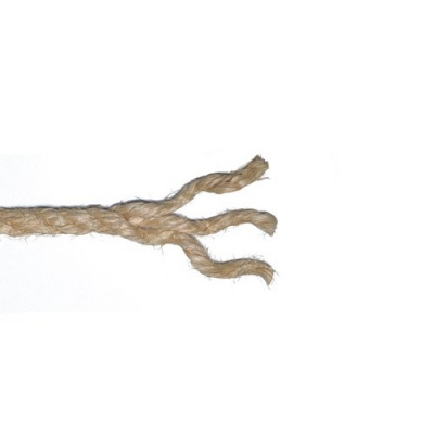 Веревка сизалевая С кр.3-прядн.d.  8 мм в отр. по 15 м